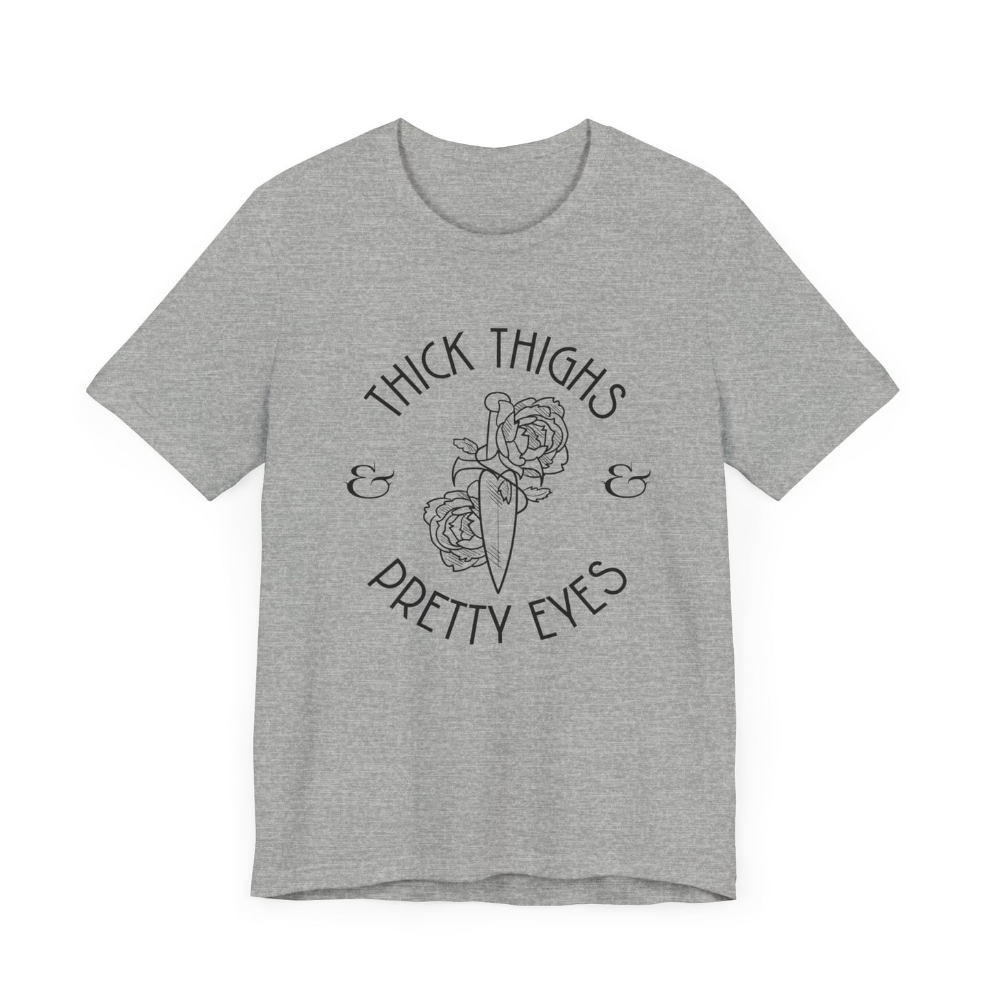 Thick Thighs Jersey Short Sleeve Tee