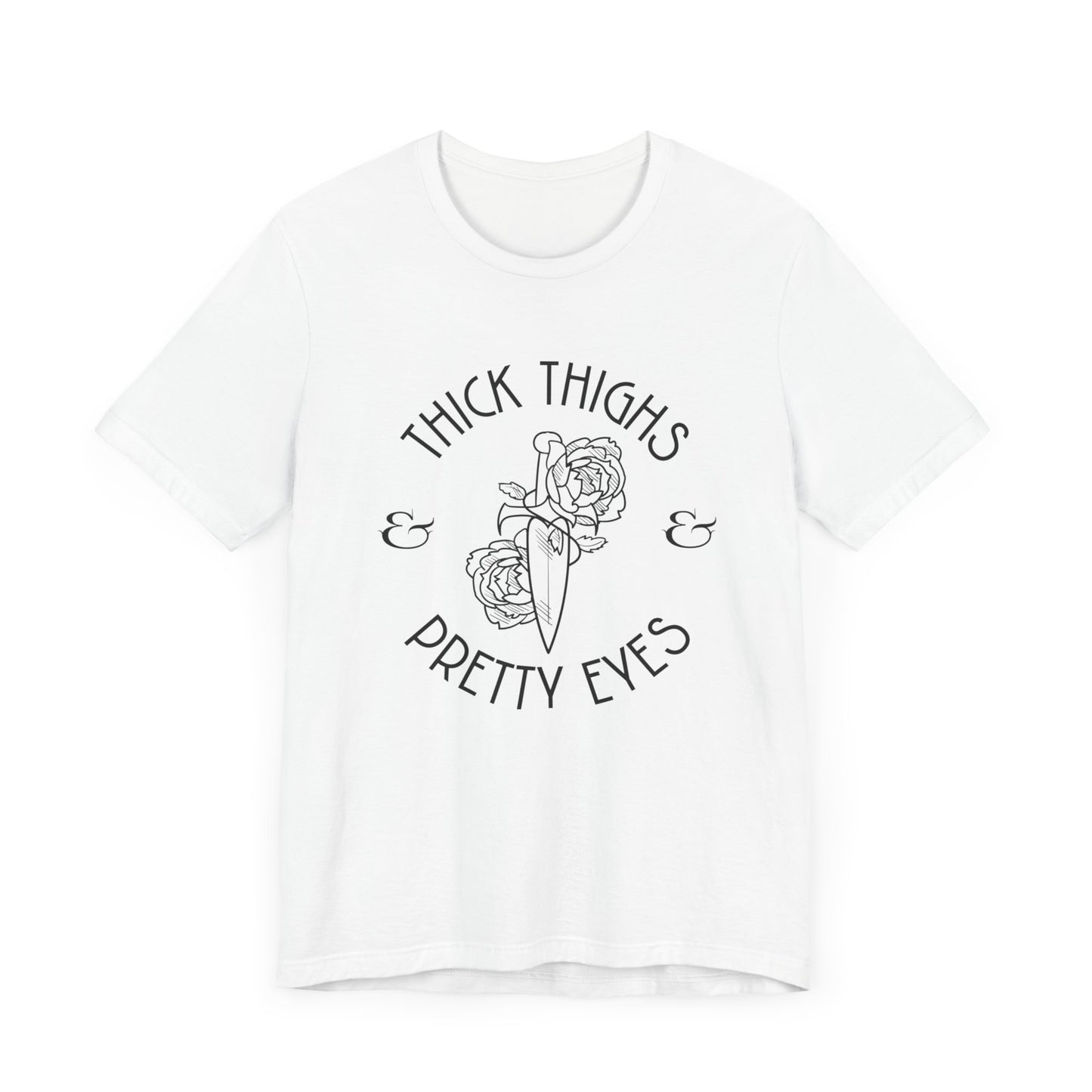 Thick Thighs Jersey Short Sleeve Tee